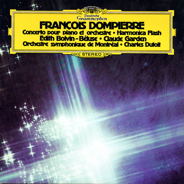 Francois Dompierre - Concerto Pour Piano Et Orchestre / Harmonica Flash image 1