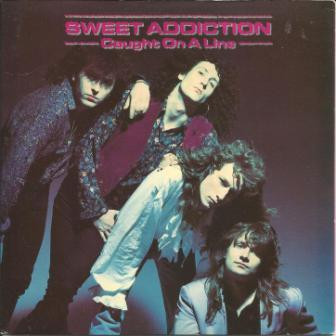 Sweet Addiction - Caught On A Line - Used Vinyl Record 7" image 1