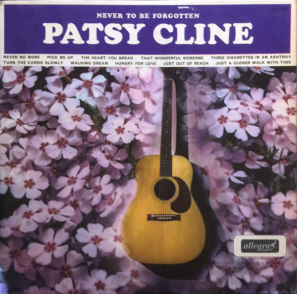 Patsy Cline - Never To Be Forgotten - Used Vinyl Record image 1