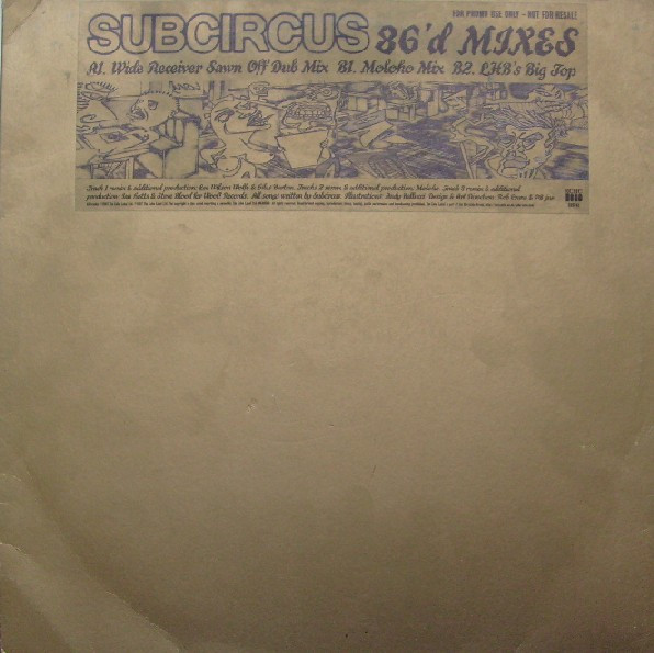 Subcircus - 86'd Mixes - Used Vinyl Record 12" image 1