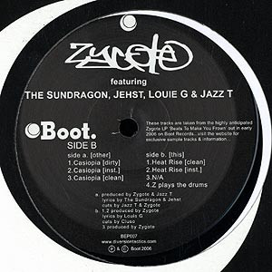 Dr. Zygote - Casiopia / Heat Rise - Used Vinyl Record 12" image 1