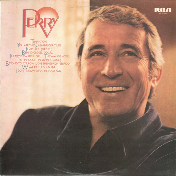 Perry Como - Perry - Used Vinyl Record image 1