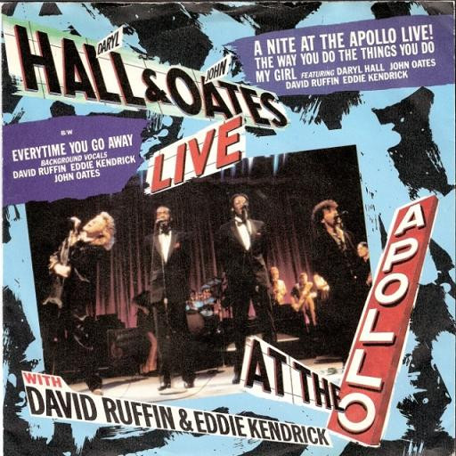 Daryl Hall & John Oa - A Nite At The Apollo Live! - Used Vinyl Record 7" image 1