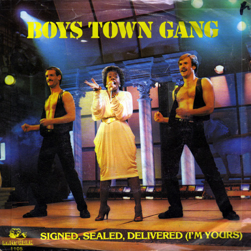 Boys Town Gang - Signed, Sealed, Delivered (I'm Yours) - Used Vinyl Reco image 1
