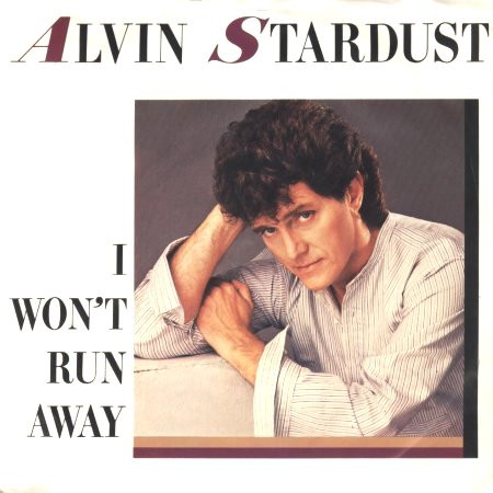 Alvin Stardust - I Won't Run Away - Used Vinyl Record 7" image 1