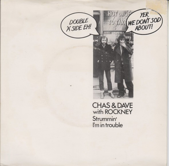 Chas And Dave - Strummin' / I'm In Trouble - Used Vinyl Record 7" image 1