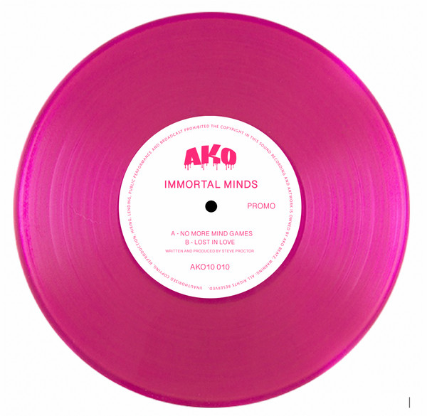 Immortal Minds - No More Mind Games / Lost In Love - Vinyl Re image 1