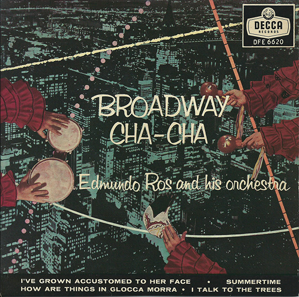 Edmundo Ros & His Or - Broadway Cha-Cha - Used Vinyl Record 7" image 1