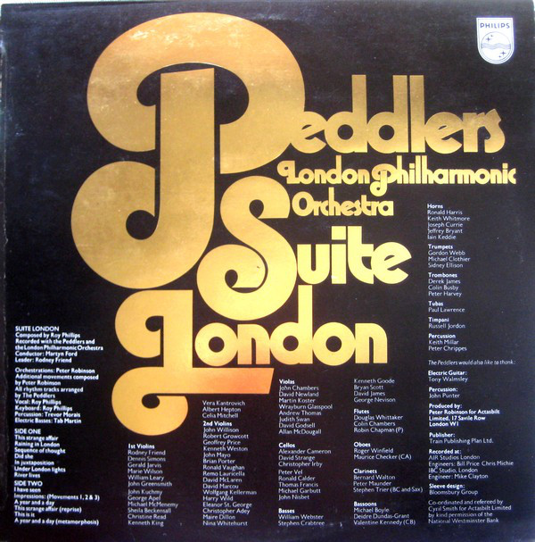 Peddlers - Suite London - Used Vinyl Record image 1