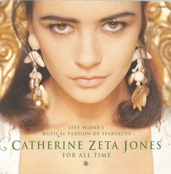 Catherine Zeta Jones - For All Time - Used Vinyl Record 7" image 1