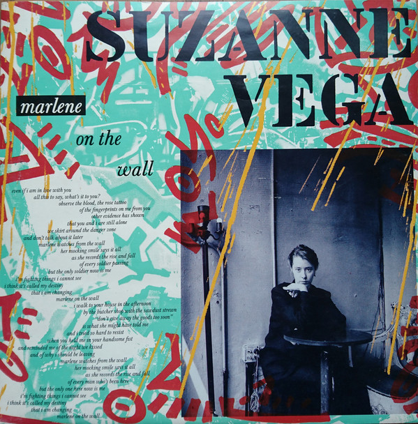 Suzanne Vega - Marlene On The Wall - Used Vinyl Record 10" image 1