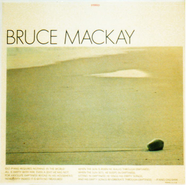 Bruce MacKay - Used Vinyl Record image 1
