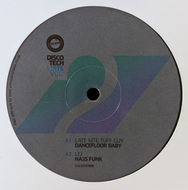 Various - Disco Tech Edits Vol. 2 - Vinyl Record 12" image 1
