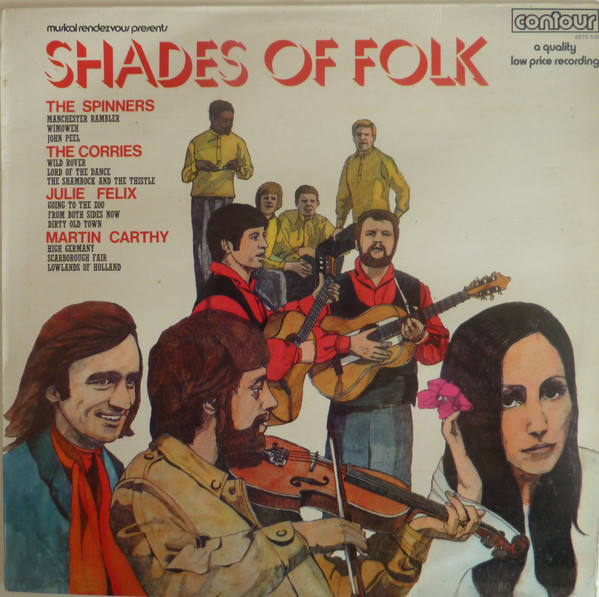 Various - Shades Of Folk - Used Vinyl Record image 1