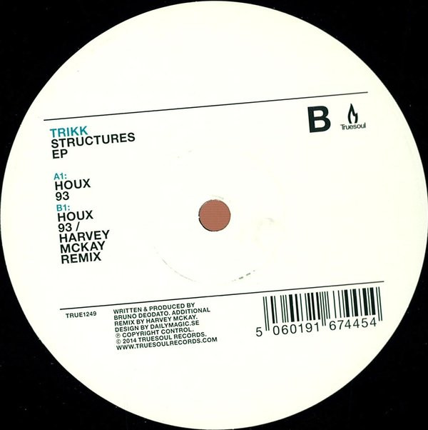 Trikk - Structures EP - Vinyl Record 12" image 1