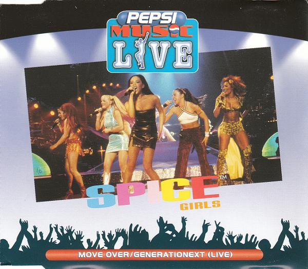 Spice Girls - Move Over / Generationext (Live) - Used CD image 1