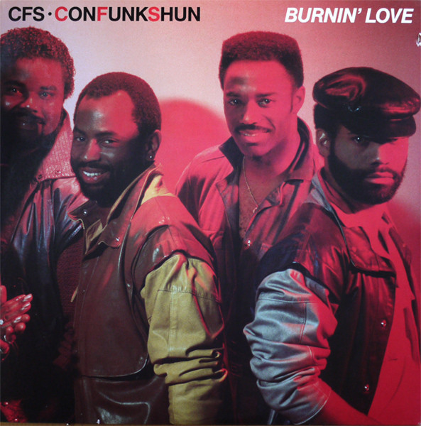 Con Funk Shun - Burnin' Love - Used Vinyl Record image 1