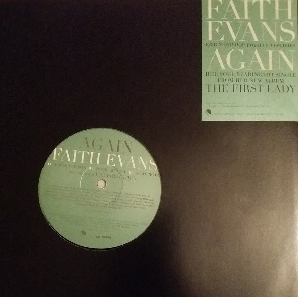 Faith Evans - Again - Used Vinyl Record 12" image 1
