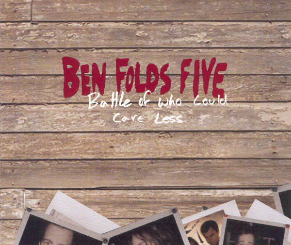 Ben Folds Five - Battle Of Who Could Care Less - Used CD image 1