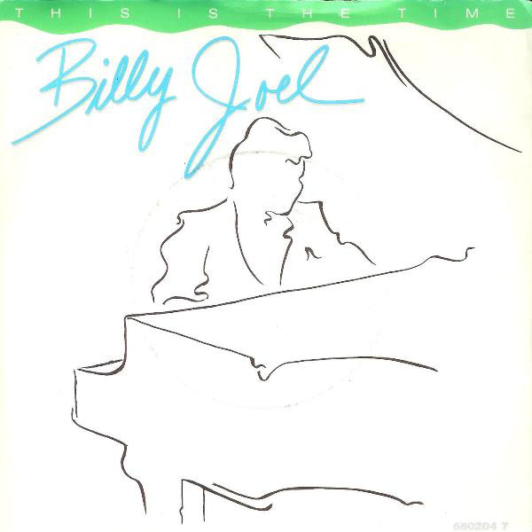 Billy Joel - This Is The Time - Used Vinyl Record 7" image 1