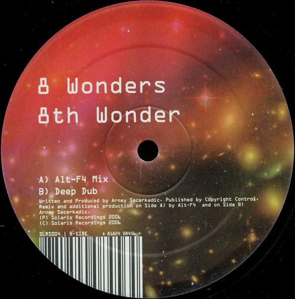 8 Wonders - 8th Wonder - Used Vinyl Record 12" image 1