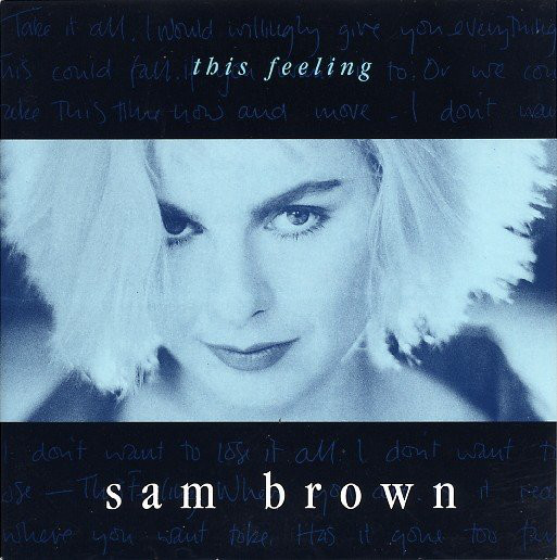 Sam Brown - This Feeling - Used Vinyl Record 7" image 1