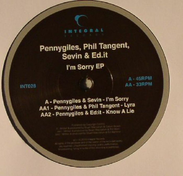 Pennygiles - I'm Sorry EP - Vinyl Record 12" image 1