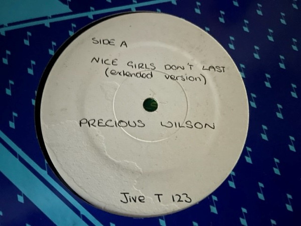 Precious Wilson - Nice Girls Don't Last - Used Vinyl Record 12" image 1