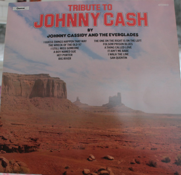 John Cassidy - Tribute To Johnny Cash - Used Vinyl Record image 1