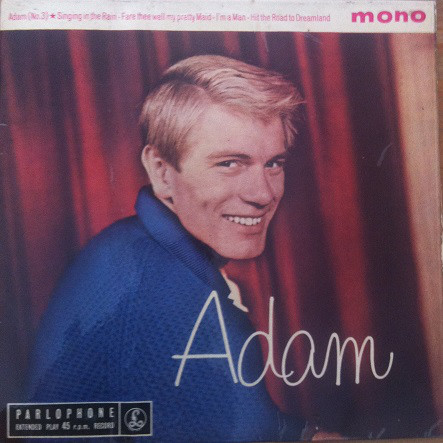 Adam Faith - Adam (No. 3) - Used Vinyl Record 7" image 1