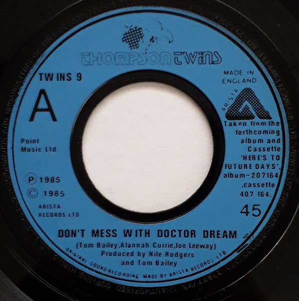 Thompson Twins - Don't Mess With Doctor Dream - Used Vinyl Record 7" image 1