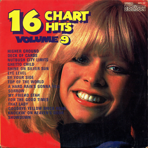 Unknown Artist - 16 Chart Hits Volume 9 - Used Vinyl Record image 1