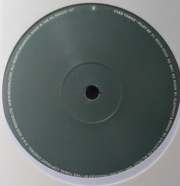 Yves Tomas - Pilot EP - Used Vinyl Record 12" image 1