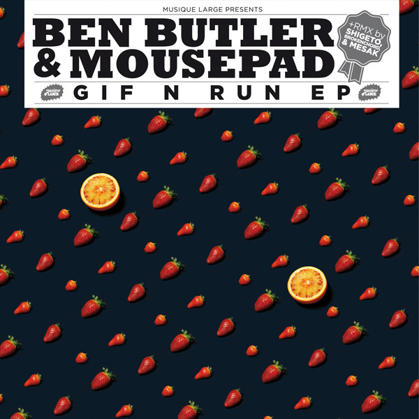 Ben Butler & Mousepa - Gif N Run EP - Vinyl Record 12" image 1