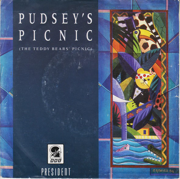 Gloria Hunniford - Pudsey's Picnic - Used Vinyl Record 7" image 1
