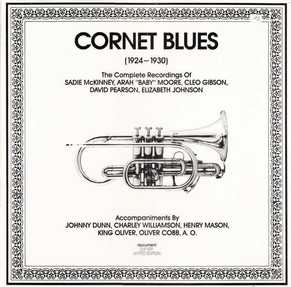 Various - Cornet Blues (1924-1930): The Complete Recordings Of Sadie McK image 1