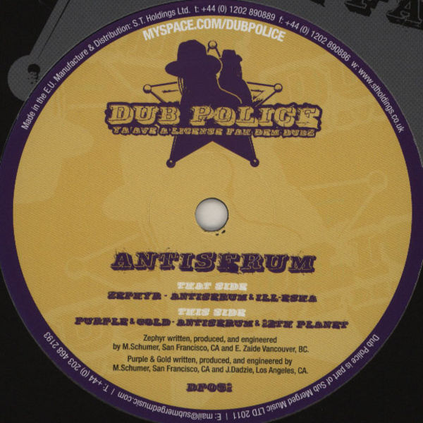 Antiserum - Zephyr - Vinyl Record 12" image 1