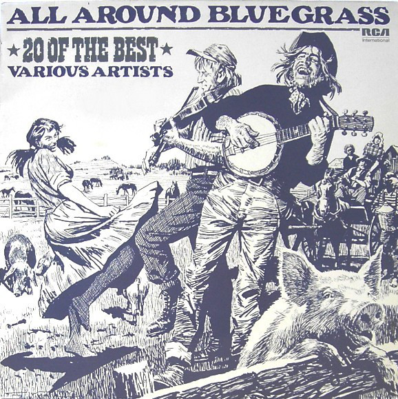 Various - All Around Bluegrass - 20 Of The Best - Used Vinyl Record image 1