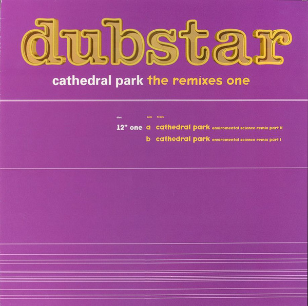 Dubstar - Cathedral Park - The Remixes One - Used Vinyl Recor image 1