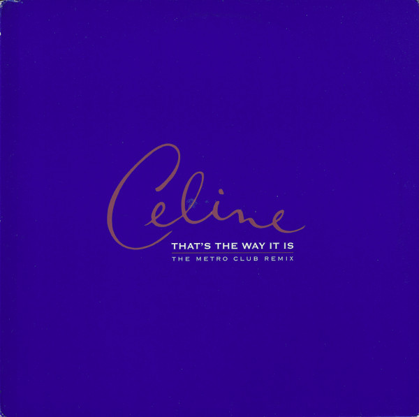 Celine Dion - That's The Way It Is - Used Vinyl Record 12" image 1