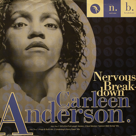 Carleen Anderson - Nervous Breakdown - Used Vinyl Record 12" image 1