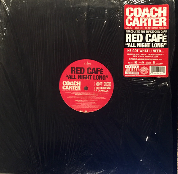 Red Cafe - All Night Long - Used Vinyl Record 12" image 1