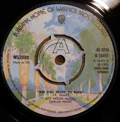 Wizzard - Are You Ready To Rock - Used Vinyl Record 7" image 1