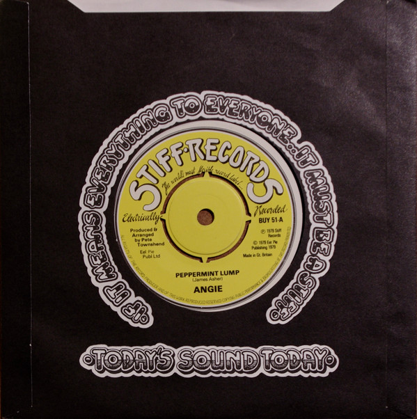 Angie - Peppermint Lump - Used Vinyl Record 7" image 1