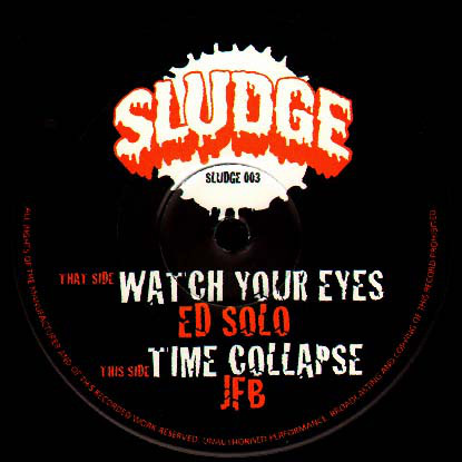 Ed Solo - Watch Your Eyes / Time Collapse - Vinyl Record 12" image 1