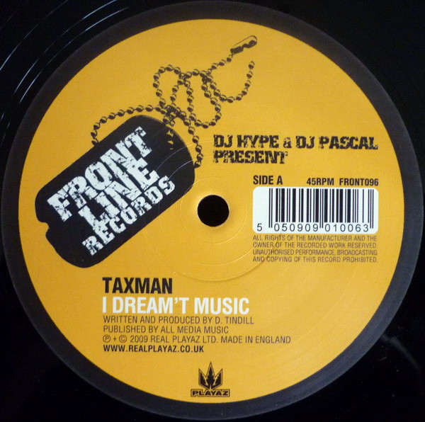 Taxman - I Dream't Music / Unreal - Vinyl Record 12" image 1