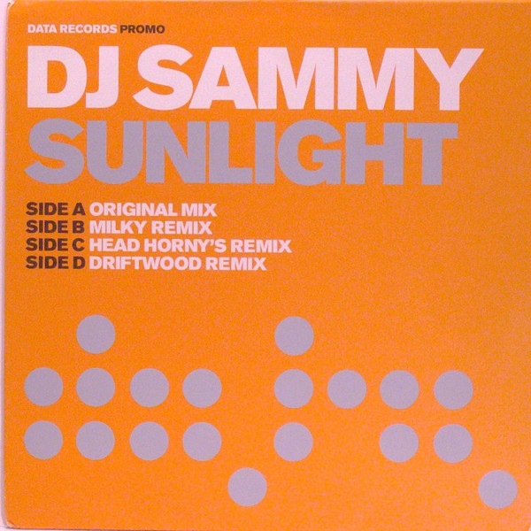 DJ Sammy - Sunlight - Used Vinyl Record 12" image 1