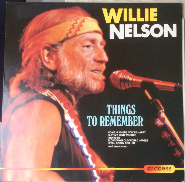 Willie Nelson - Things to Remember - Used Vinyl Record image 1