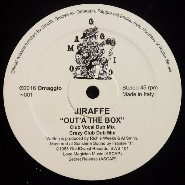 Jiraffe - Out'A The Box - Vinyl Record 12" image 1