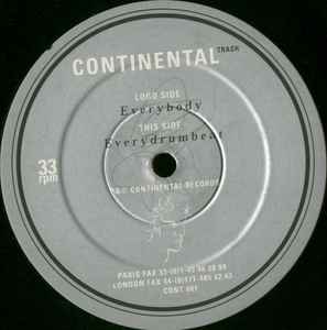 Continental Trash - Everybody / Everydrumbeat - Used Vinyl Record 12" image 1